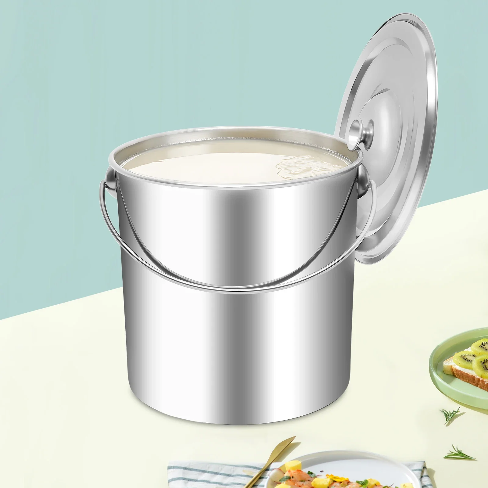 20L Stainless Steel Insulated Bucket with Lid - Ice Bucket Cooler Rustproof, Leakproof Container | Large Capacity Cooler Bin
20L Stainless Steel Insulated Bucket with Lid - Ice Bucket Cooler Rustproof, Leakproof Container | Large Capacity Cooler Bin