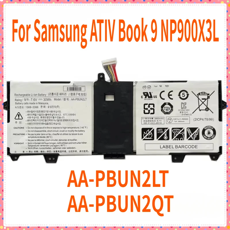 AA-PBUN2LT AA-PBUN2QT Laptop Battery For Samsung ATIV Book 9 NP900X3L 900X3L-K01 K07 NT900X3M-K58S NT900K3A NT900X3L 900X3M
AA-PBUN2LT AA-PBUN2QT Laptop Battery For Samsung ATIV Book 9 NP900X3L 900X3L-K01 K07 NT900X3M-K58S NT900K3A NT900X3L 900X3M