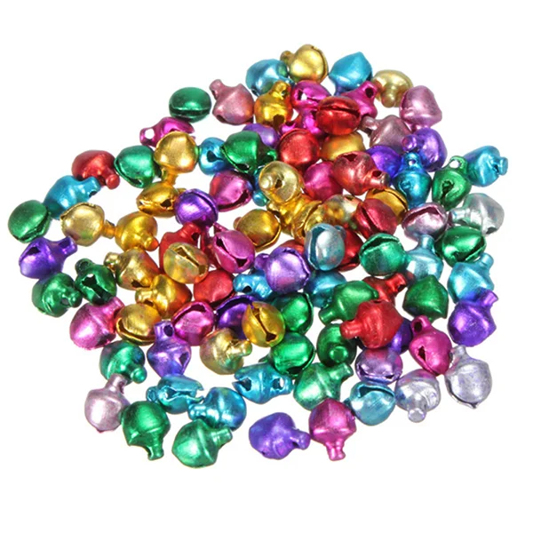 Miniature Bells for Crafts Multicolor Decorative Balls Christmas Ornaments Xmas Hanging Tree Decoration
Miniature Bells for Crafts Multicolor Decorative Balls Christmas Ornaments Xmas Hanging Tree Decoration