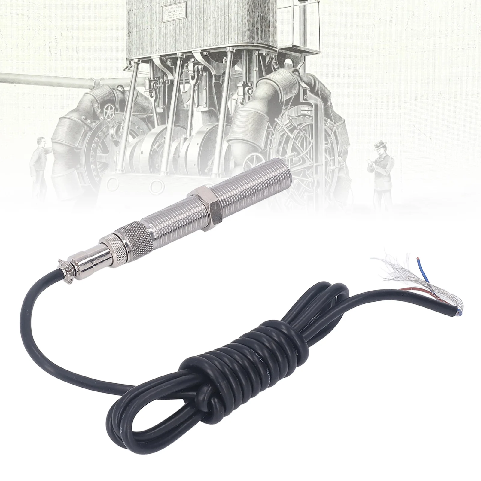 Датчик скорости Revolution 5/8 18UNF 2A L80 мм, резьба 1,5 м, жгут проводов MPU, магнитный датчик скорости для Cummins, датчик скорости MPU
Датчик скорости Revolution 5/8 18UNF 2A L80 мм, резьба 1,5 м, жгут проводов MPU, магнитный датчик скорости для Cummins, датчик скорости MPU