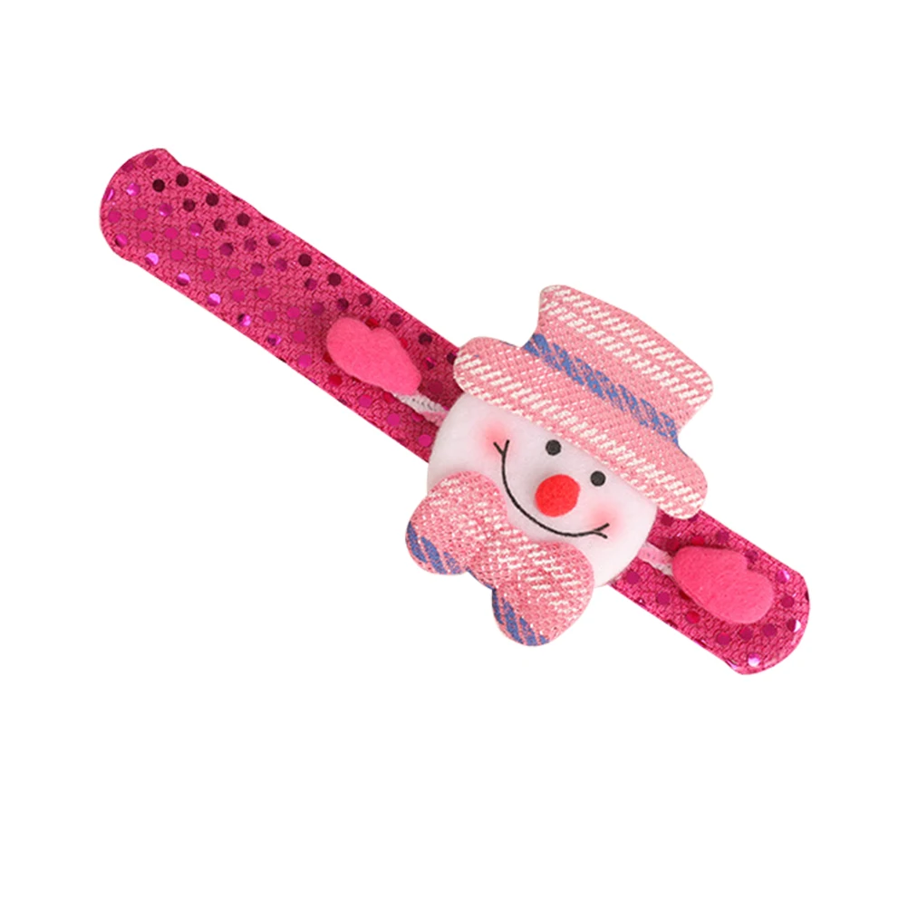 Cartoon 3D Snowman LED Glow Slap Bracelet Sequins Wristband For Kids Boys Girls Adults Birthday Christmas Party Supplies Favors
Cartoon 3D Snowman LED Glow Slap Bracelet Sequins Wristband For Kids Boys Girls Adults Birthday Christmas Party Supplies Favors