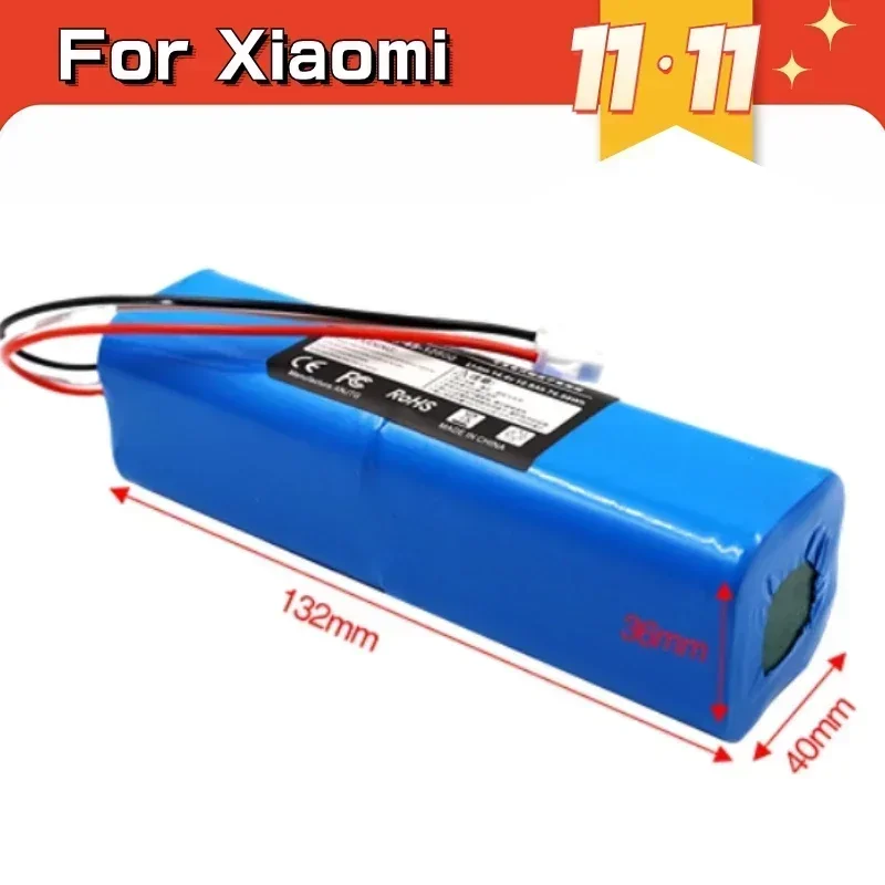 14.4V 12800mAh For XiaoMi Lydsto R1 Accessories Lithium Battery Rechargeable Battery Pack is Suitable Repair and Replacement
14.4V 12800mAh For XiaoMi Lydsto R1 Accessories Lithium Battery Rechargeable Battery Pack is Suitable Repair and Replacement