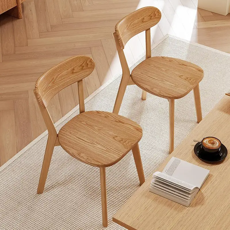 Solid Wood Dining Chair for Home, Retro Backrest Table Seat, Vintage Wooden Stool, Wabi-Sabi Style Writing Desk Bench
Solid Wood Dining Chair for Home, Retro Backrest Table Seat, Vintage Wooden Stool, Wabi-Sabi Style Writing Desk Bench