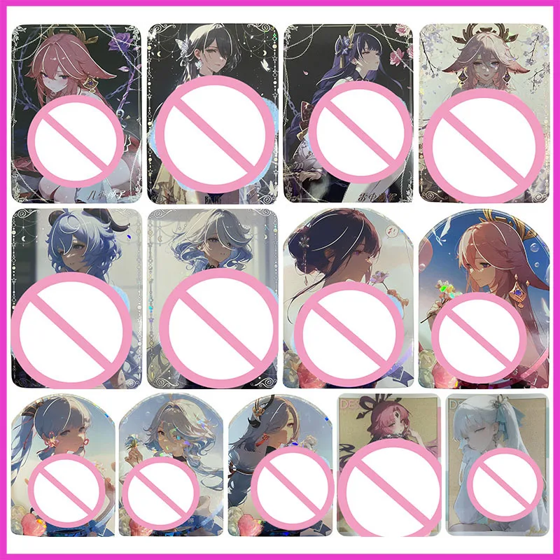 Anime Goddess Story Rare A6 Collectible Cards Yae Miko Ruan Mei Raiden Shogun Ganyu Shenhe Jinhsi Toys for boys Birthday Gift
Anime Goddess Story Rare A6 Collectible Cards Yae Miko Ruan Mei Raiden Shogun Ganyu Shenhe Jinhsi Toys for boys Birthday Gift