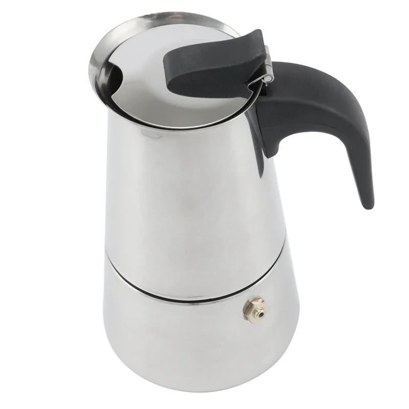 ELEG-2X Moka Coffee Pot Espresso Latte Percolator Stove Coffee Maker Espresso Pot Italian Coffee Machine 100Ml
ELEG-2X Moka Coffee Pot Espresso Latte Percolator Stove Coffee Maker Espresso Pot Italian Coffee Machine 100Ml