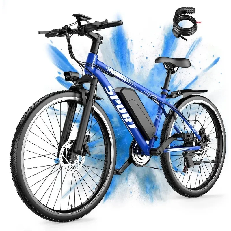 Misodo Electric Bike for Adults, 1500W Peak Mountain Ebike with 25 MPH, 65 Miles Range, 7 Speeds, 48V 10Ah Removable Battery
Misodo Electric Bike for Adults, 1500W Peak Mountain Ebike with 25 MPH, 65 Miles Range, 7 Speeds, 48V 10Ah Removable Battery