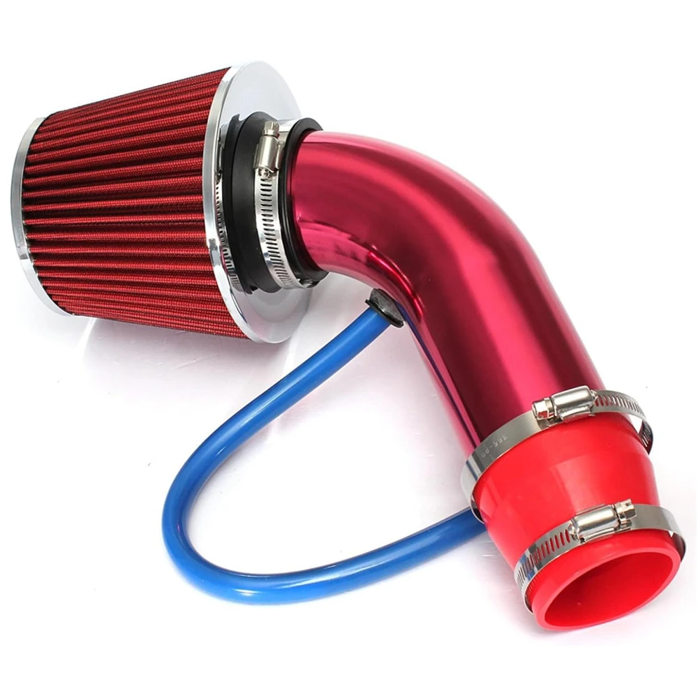 Universal 76mm 3 Inch Cold Air Intake Kit High Performance Aluminum Induction Pipe with Red Mushroom Air Filter Flow Hose Pipe
Universal 76mm 3 Inch Cold Air Intake Kit High Performance Aluminum Induction Pipe with Red Mushroom Air Filter Flow Hose Pipe