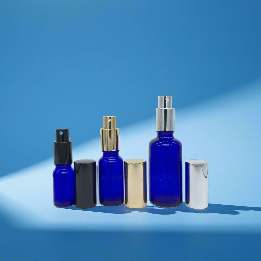 10pcs 10ml 15ml 20ml 30ml 50ml 100ml Blue Glass Bottle With Perfume Aluminum sprayer, Essential Oil Spray Bottles
10pcs 10ml 15ml 20ml 30ml 50ml 100ml Blue Glass Bottle With Perfume Aluminum sprayer, Essential Oil Spray Bottles