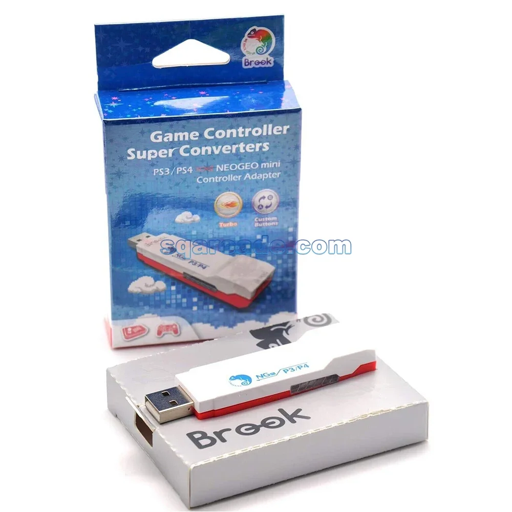 Brook Sn-k Adapter PS3/PS-4 Joystick for NEOGEO Mini Console Supports PS Mini Console
Brook Sn-k Adapter PS3/PS-4 Joystick for NEOGEO Mini Console Supports PS Mini Console