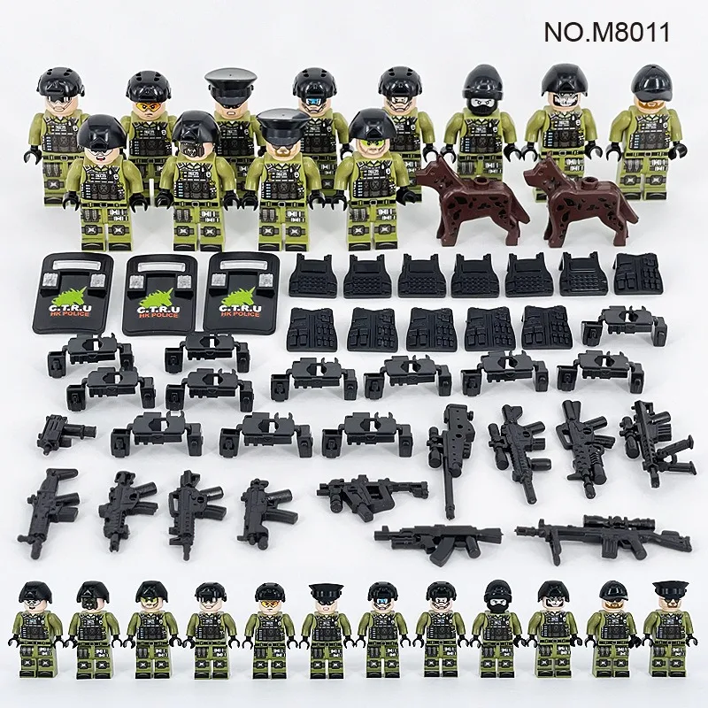 Meigao special service team M8011 police small particle building block toy doll cross-border wholesale
Meigao special service team M8011 police small particle building block toy doll cross-border wholesale