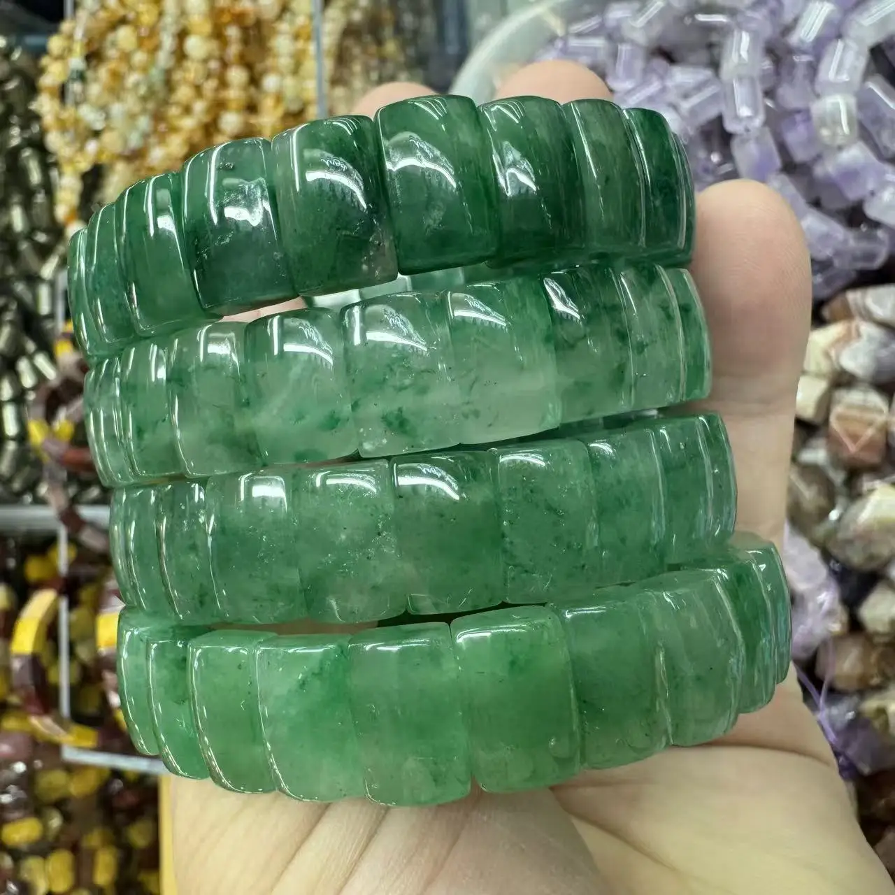 Natural African Quartz Stone Beads Bracelet Gemstone Jewelry Bangle For Women For Men For Gift Wholesale !
Natural African Quartz Stone Beads Bracelet Gemstone Jewelry Bangle For Women For Men For Gift Wholesale !