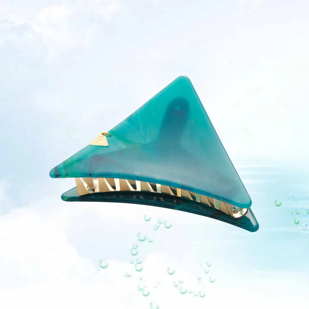 Large Luxury Triangle Claw Clamps for Women Non-Slip Shower Headdress Styling Tool Elegant Marble Design Dark Green
Large Luxury Triangle Claw Clamps for Women Non-Slip Shower Headdress Styling Tool Elegant Marble Design Dark Green