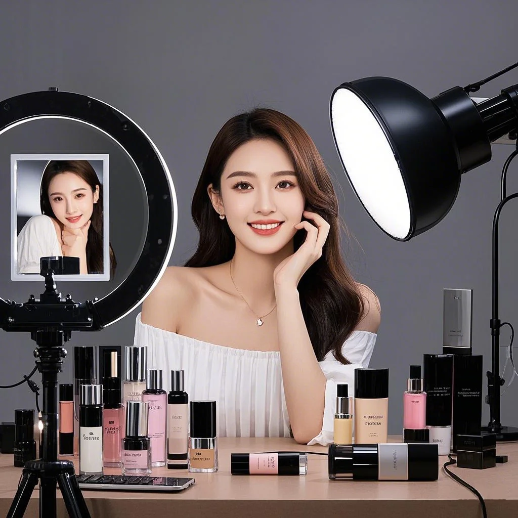Live Streaming Light Set 5 Pcs 300W LED COB Video Light With Softbox And Stainless Steel Tripod Stand For Beauty Live Stream
Live Streaming Light Set 5 Pcs 300W LED COB Video Light With Softbox And Stainless Steel Tripod Stand For Beauty Live Stream