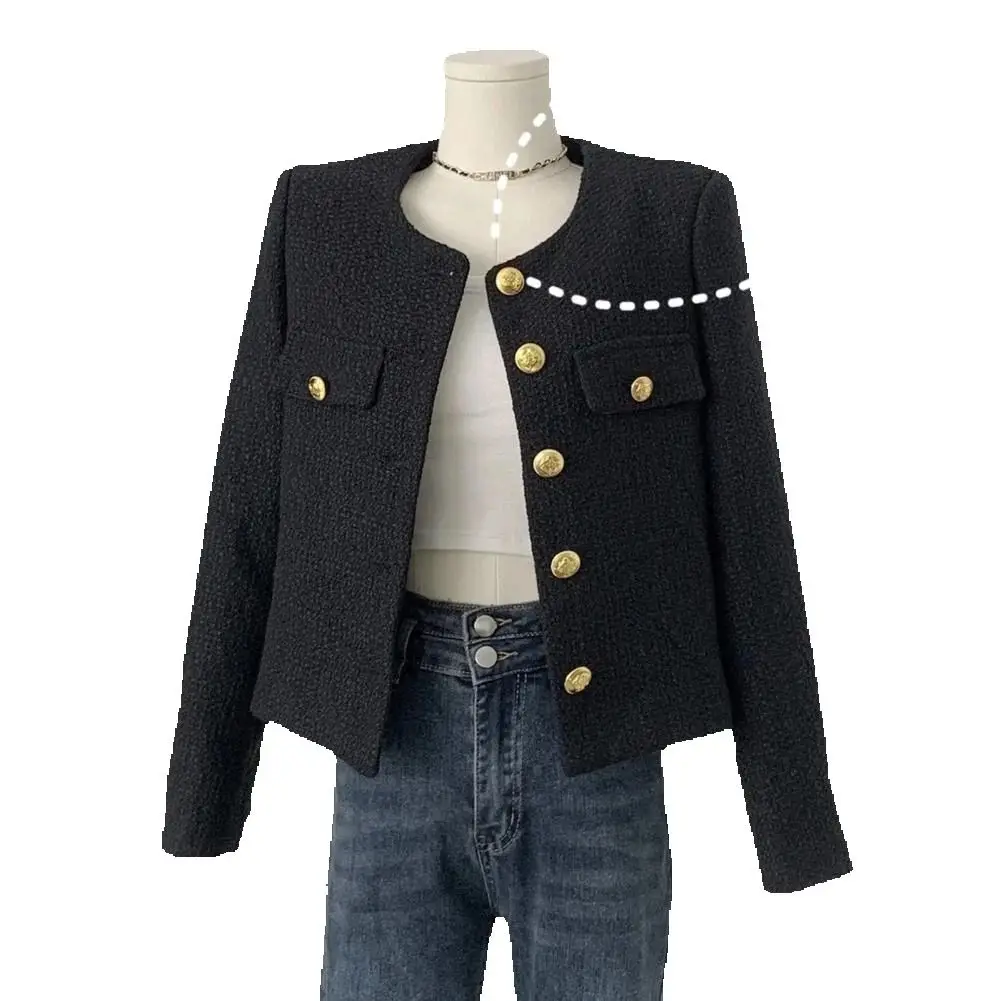Women Knitted Jacket Single-breasted Coat for Fall Spring Long Sleeves Cardigan Solid Color for Ol
Women Knitted Jacket Single-breasted Coat for Fall Spring Long Sleeves Cardigan Solid Color for Ol