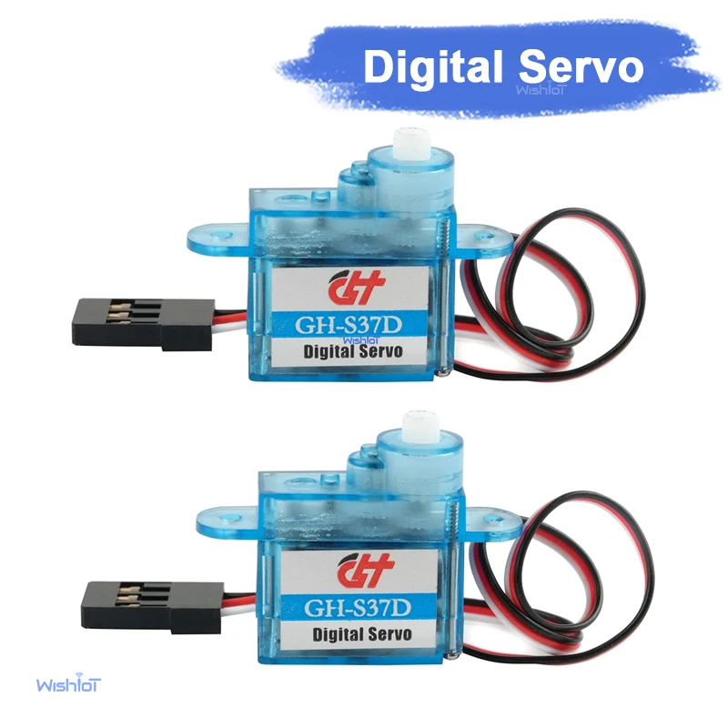 4 шт. GH-S37D Микро цифровые сервоприводы, сверхлегкие (3,7 г), 90 градусов, для управления направлением полета самолетов, радиоуправляемых вертолетов, лодок
4 шт. GH-S37D Микро цифровые сервоприводы, сверхлегкие (3,7 г), 90 градусов, для управления направлением полета самолетов, радиоуправляемых вертолетов, лодок