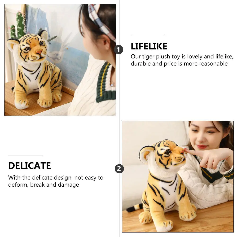 Tiger Lovely Kids Plaything Children Decoration Stuffed Home Animals for Babies
Tiger Lovely Kids Plaything Children Decoration Stuffed Home Animals for Babies
