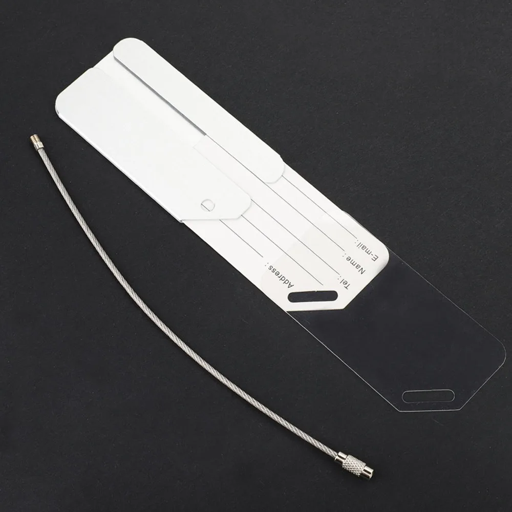 10Pcs Aluminum Alloy Baggage Luggage Suitcase Tag Privacy Protection Colorful Baggage Tags Portable Suitcase Tags
10Pcs Aluminum Alloy Baggage Luggage Suitcase Tag Privacy Protection Colorful Baggage Tags Portable Suitcase Tags