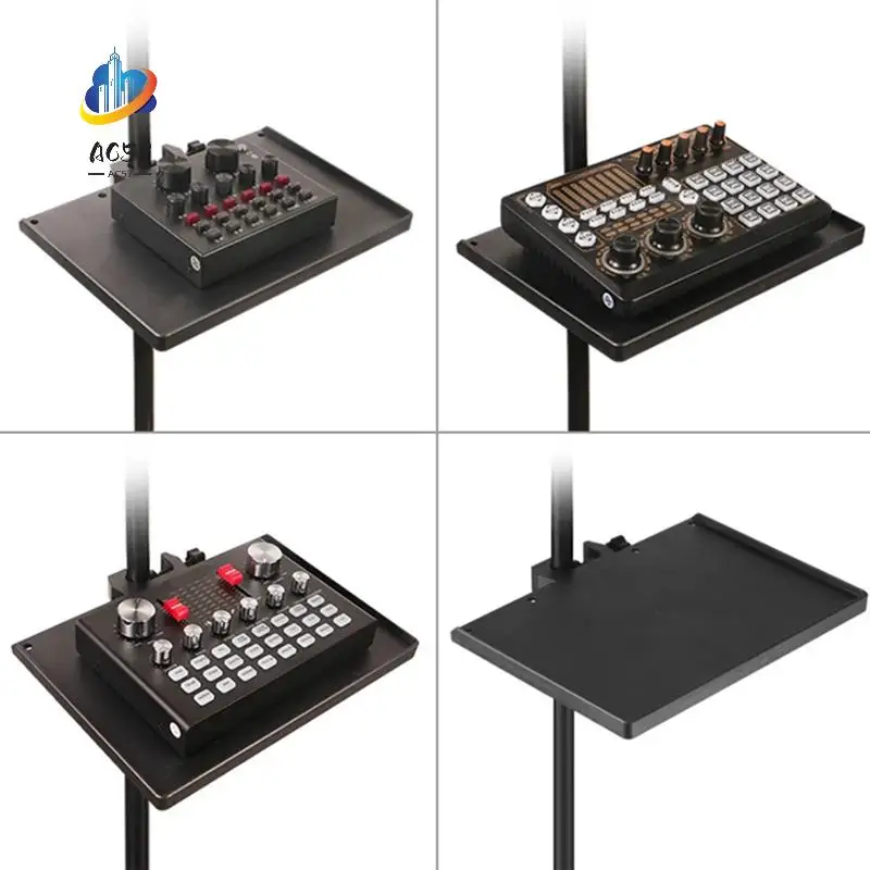 AC57-Sound Card Tray Adjustable Universal Projector Bracket Stand Holder For Phone, Camera, Laptop, Mic Stand Accessories
AC57-Sound Card Tray Adjustable Universal Projector Bracket Stand Holder For Phone, Camera, Laptop, Mic Stand Accessories