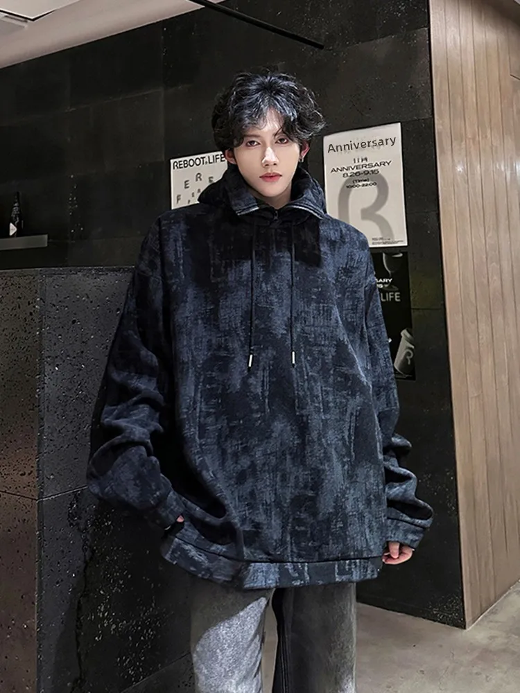 American Sle Fce Lined Hoodie Men's Autumn Winter Trendy f Zipper Casual Outerwear High Quali Cool Top
American Sle Fce Lined Hoodie Men's Autumn Winter Trendy f Zipper Casual Outerwear High Quali Cool Top