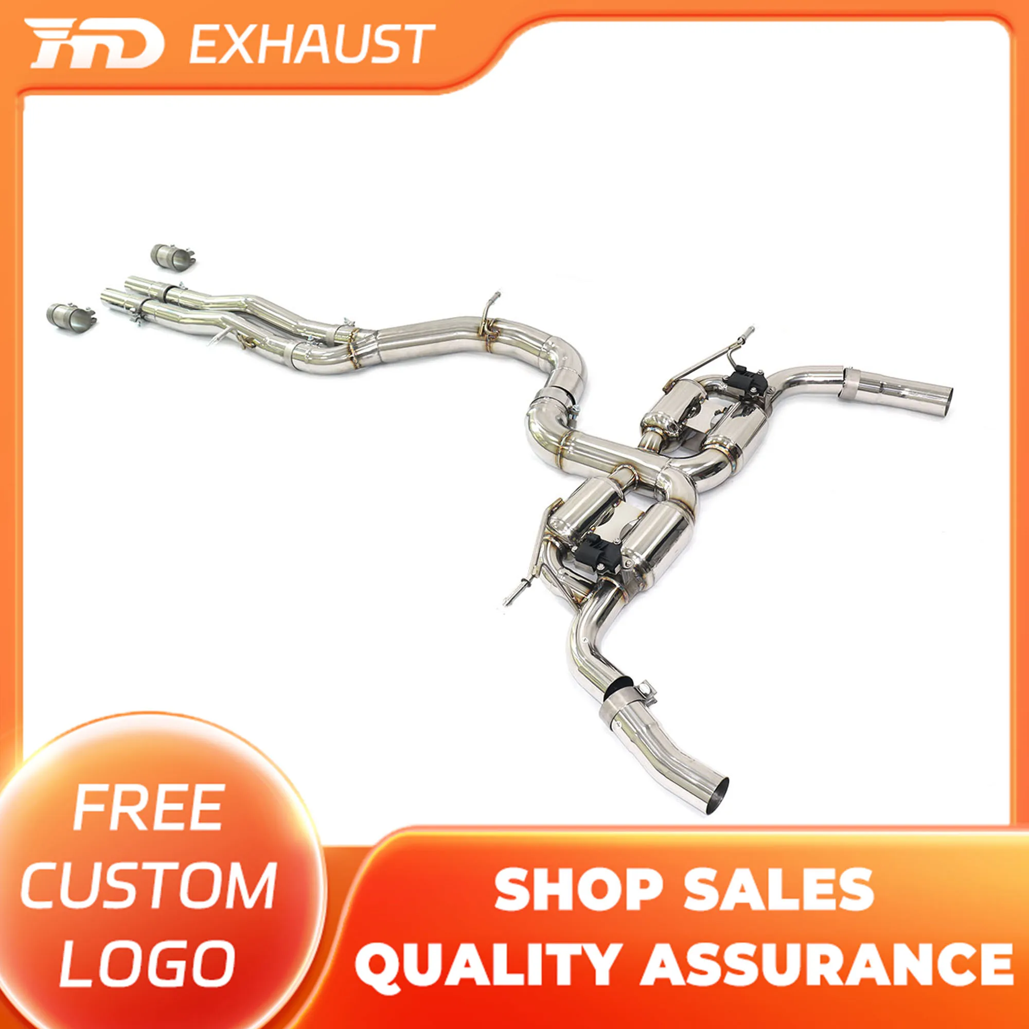 HMD Exclusive Customization Catback For Audi RS3 8Y 2.5T Stainless Steel Exhaust High Performance Pipe With Electronic Valve
HMD Exclusive Customization Catback For Audi RS3 8Y 2.5T Stainless Steel Exhaust High Performance Pipe With Electronic Valve