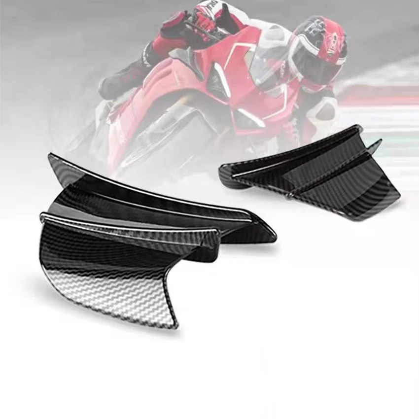 Universal Motorcycle Winglet Side Spoiler Wind Flow Fixing Wing Fairing Fit For Yamaha For Suzuki For KTM For BMW For Kawasaki
Universal Motorcycle Winglet Side Spoiler Wind Flow Fixing Wing Fairing Fit For Yamaha For Suzuki For KTM For BMW For Kawasaki