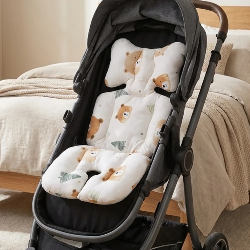 Cotton Stroller Seat Cushion Cute Cartoon Pattern High Chair Liner Pad Breathable Four Seasons Universal Stroller Accessories
Cotton Stroller Seat Cushion Cute Cartoon Pattern High Chair Liner Pad Breathable Four Seasons Universal Stroller Accessories