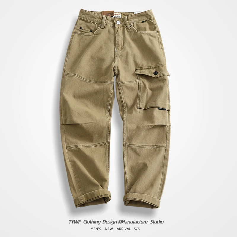 Heavyweight Cotton Work Trousers Men's Loose Straight Leg Trousers American Sle Multi-ket Casual Pants Faion Urban
Heavyweight Cotton Work Trousers Men's Loose Straight Leg Trousers American Sle Multi-ket Casual Pants Faion Urban