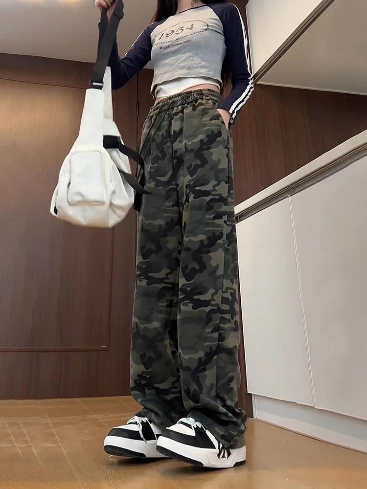 Cleanfit Heavyweight Camouflage Men's Straight Leg American Sport Sweatpants Loose Lazy Style Casual Pants Autumn Season
Cleanfit Heavyweight Camouflage Men's Straight Leg American Sport Sweatpants Loose Lazy Style Casual Pants Autumn Season