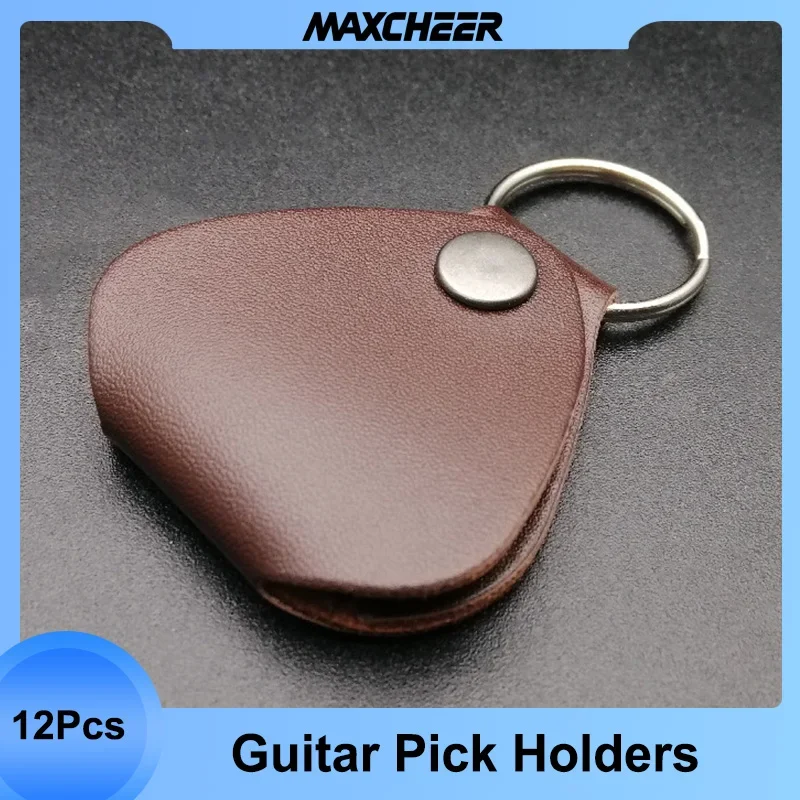 12Pcs Guitar Picks case Coin Purse Faux Leather Key Chain Style Guitar Picks Holder Plectrums Case Bag Key Ring
12Pcs Guitar Picks case Coin Purse Faux Leather Key Chain Style Guitar Picks Holder Plectrums Case Bag Key Ring
