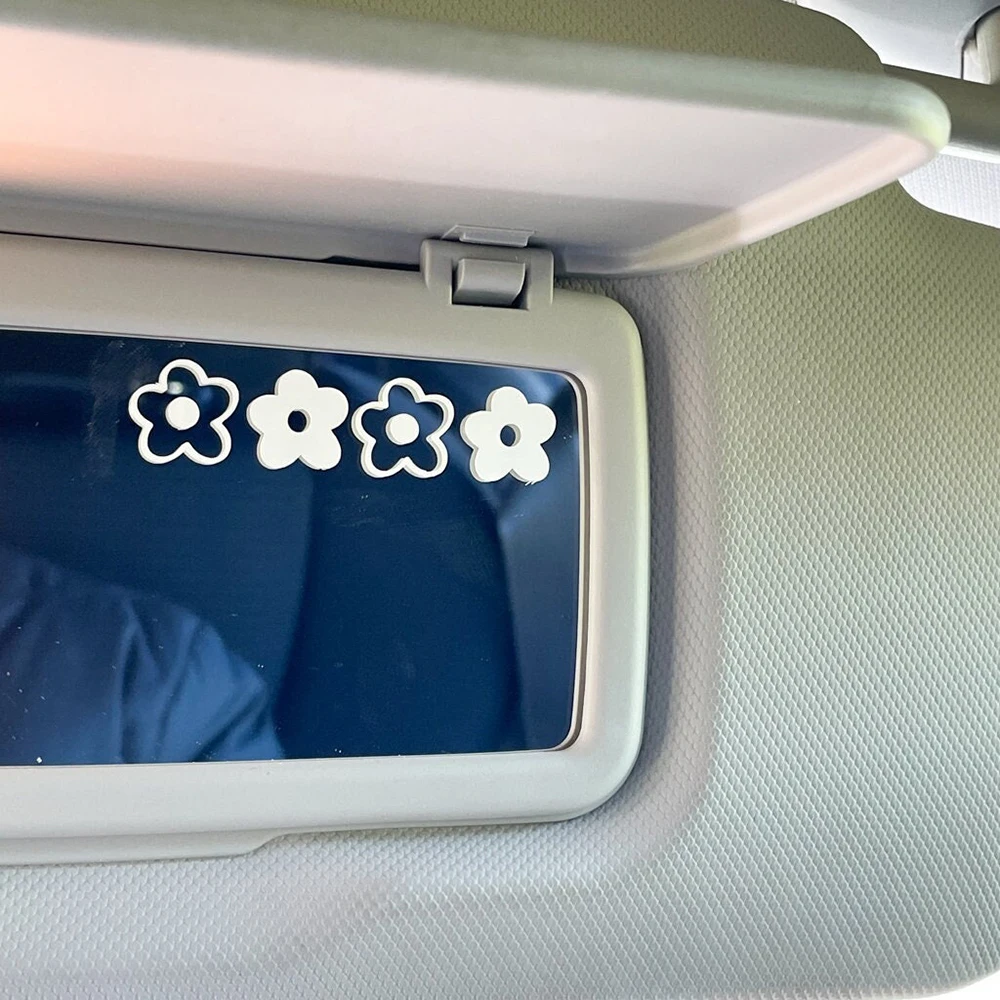 Daisy Flower Vinyl Stickers Aesthetic Car Mirror Decal Accessory Cute Car Rear view Decor Wildflower Birthday Flower Decoration
Daisy Flower Vinyl Stickers Aesthetic Car Mirror Decal Accessory Cute Car Rear view Decor Wildflower Birthday Flower Decoration