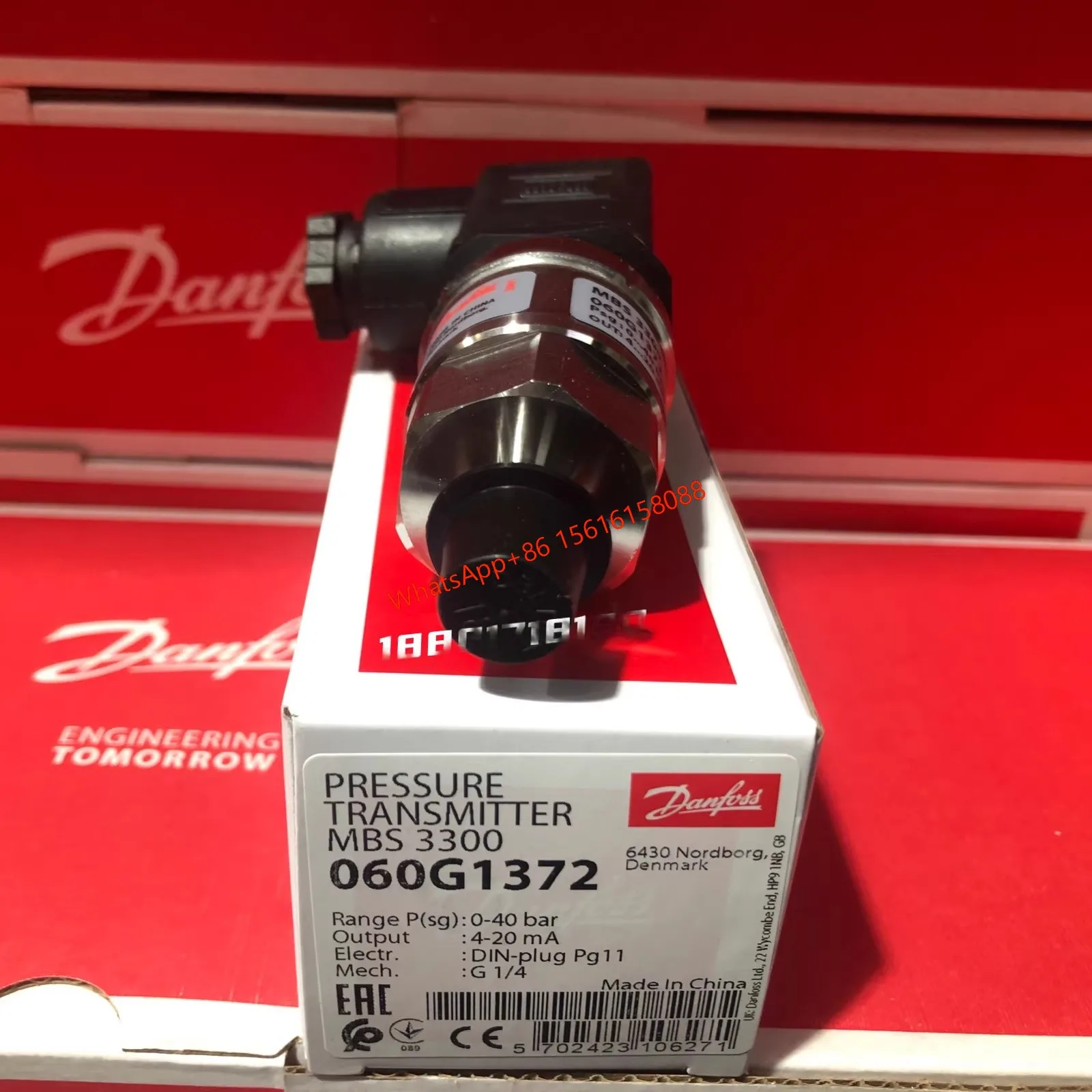 New for Danfoss MBS3300 pressure transmitters: 060G1367, 060G1368, 060G1369, 060G1370, 060G1371, 060G1372, 060G5528, 060G5635
New for Danfoss MBS3300 pressure transmitters: 060G1367, 060G1368, 060G1369, 060G1370, 060G1371, 060G1372, 060G5528, 060G5635