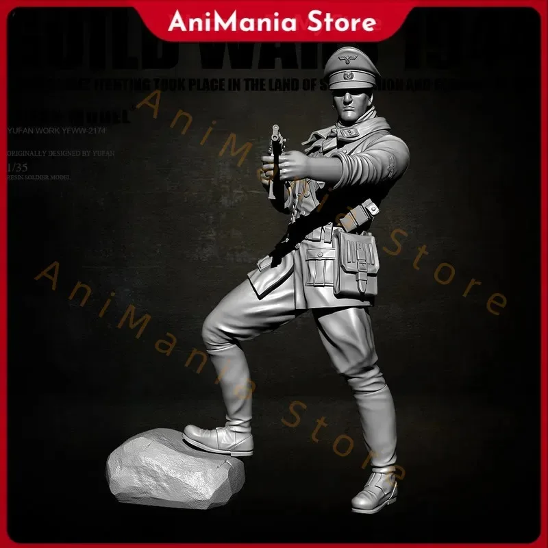 1/35 World War II European Soldier Resin Handmade Soldier White Model YFWW-2174 needs to be assembled and colored by oneself
1/35 World War II European Soldier Resin Handmade Soldier White Model YFWW-2174 needs to be assembled and colored by oneself
