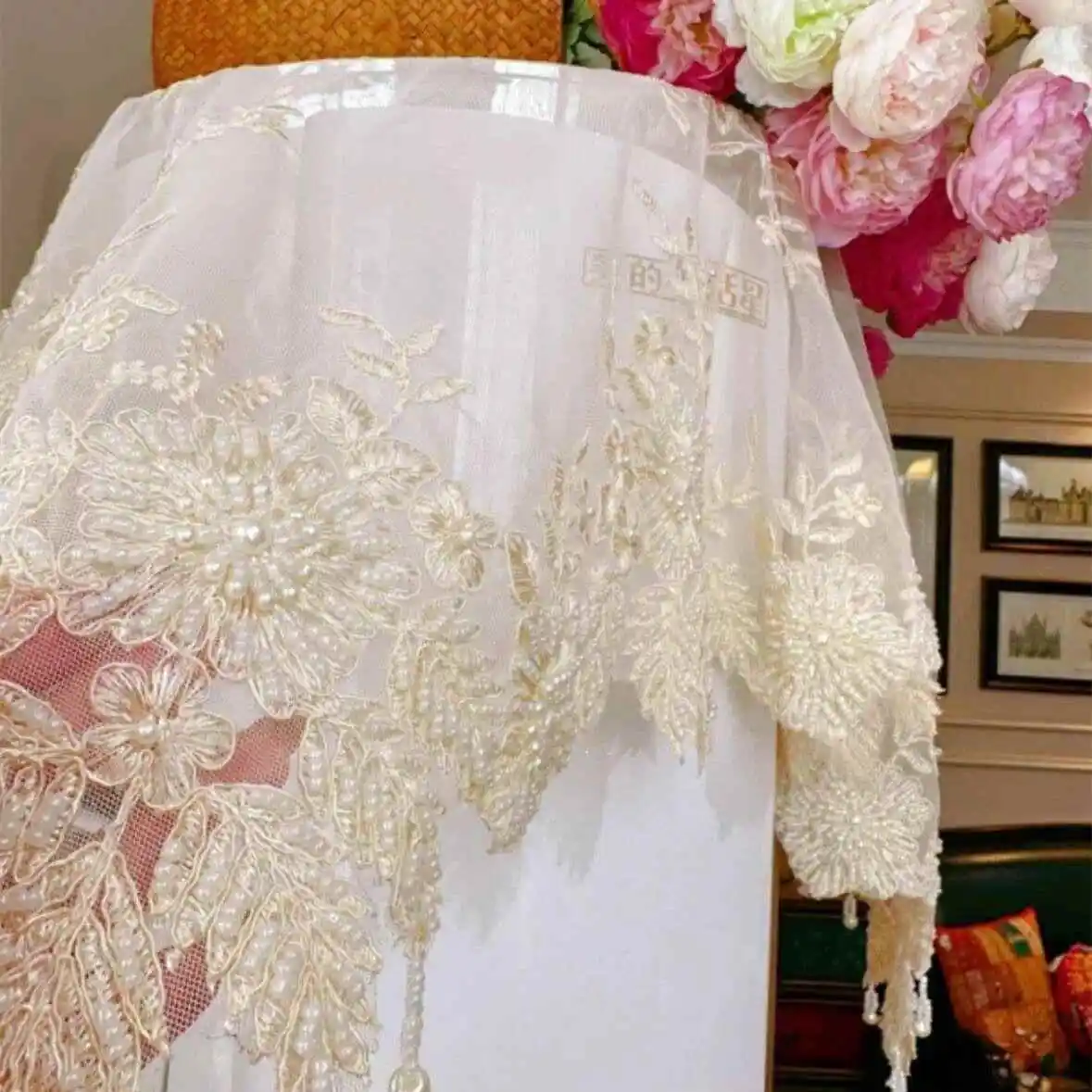 Handmade Lace Air Conditioner Dust Cover Vertical round Bedside Table Cover Cloth Shield European Style Home Fabric Dustproof
Handmade Lace Air Conditioner Dust Cover Vertical round Bedside Table Cover Cloth Shield European Style Home Fabric Dustproof