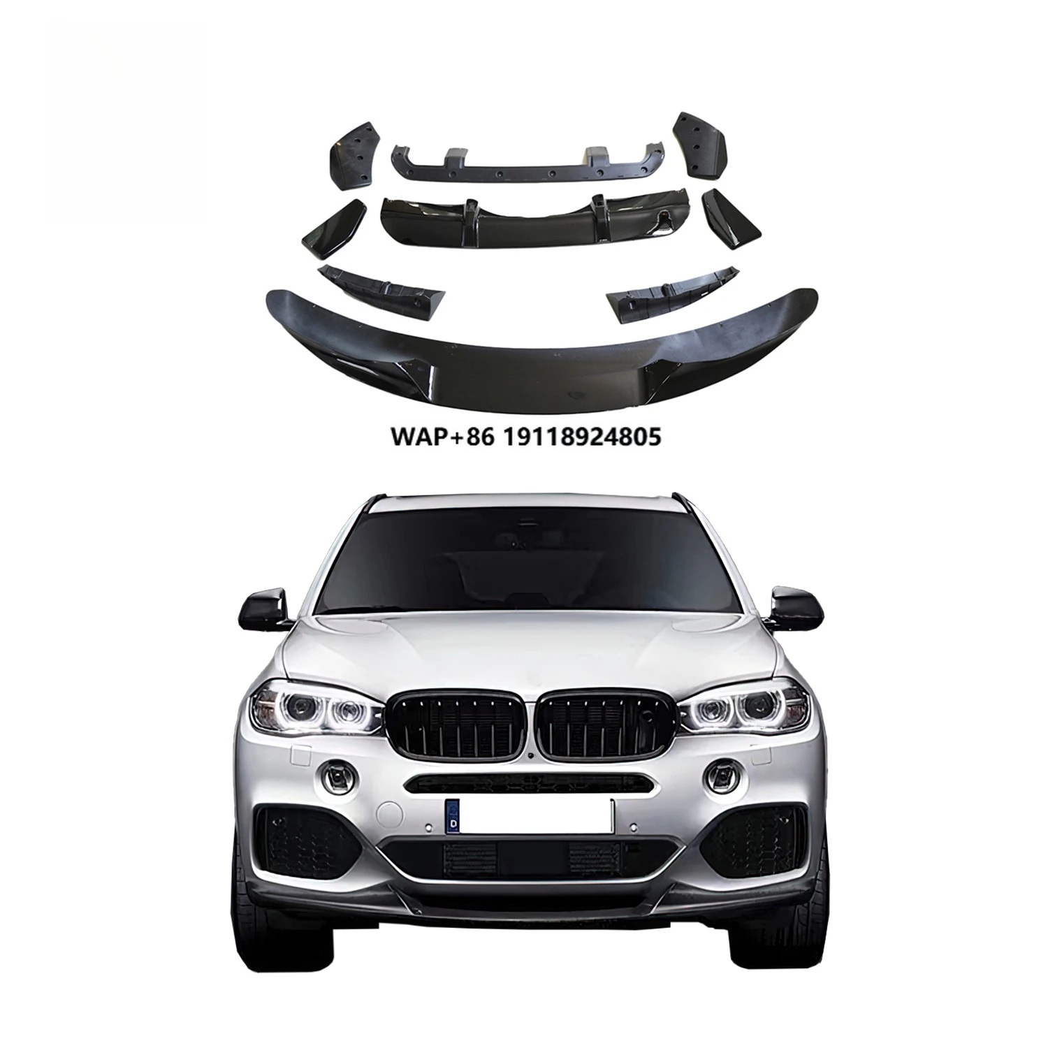 X5 M-Performance Style Aero Kit for X5 F15 M-Tech
X5 M-Performance Style Aero Kit for X5 F15 M-Tech