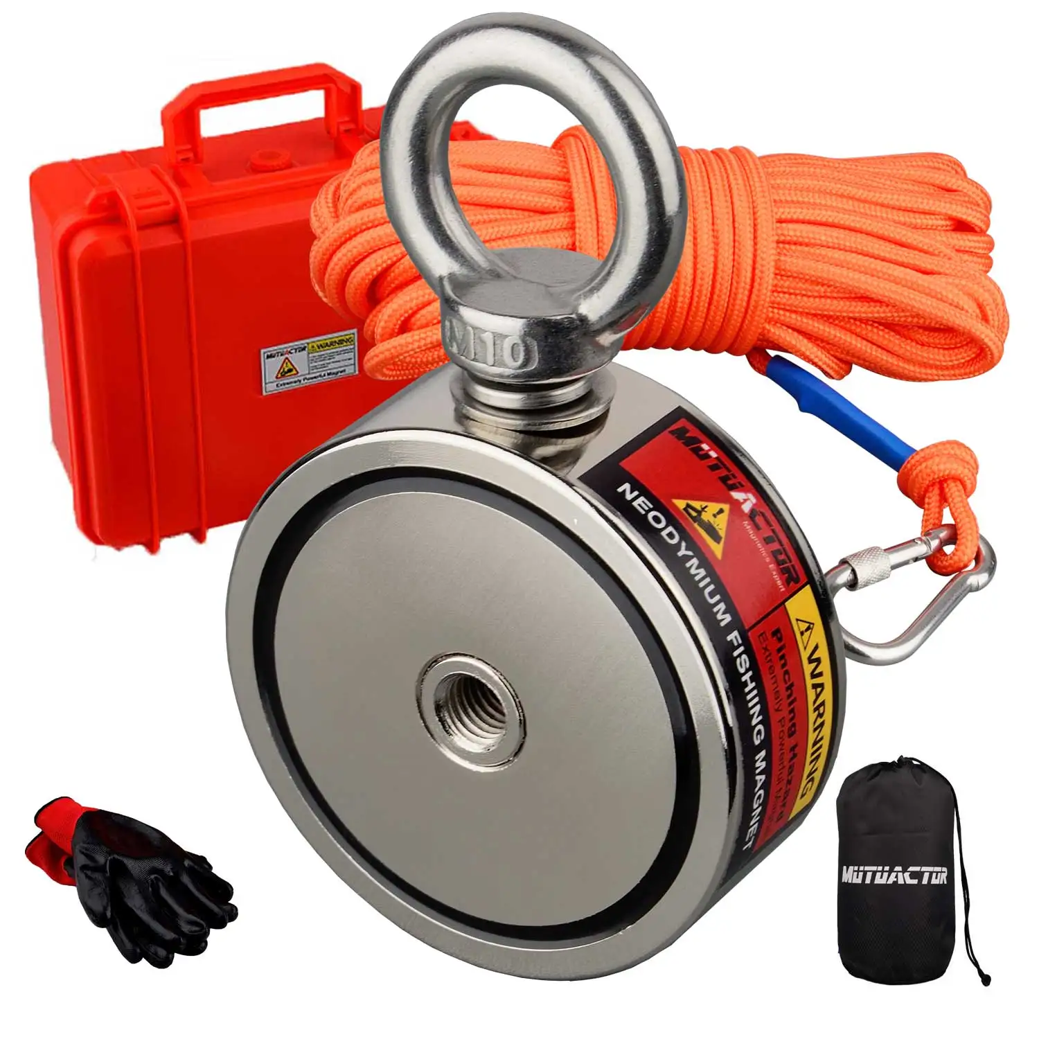Combined 600KG Double Side N52 Magnetic kit Fishing Salvage Search Magnetic Material Safety BOX All in Outdoor Sports Set
Combined 600KG Double Side N52 Magnetic kit Fishing Salvage Search Magnetic Material Safety BOX All in Outdoor Sports Set