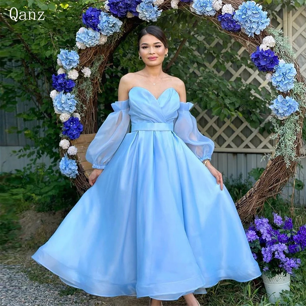 Qanz органза трапециевидные платья для выпускного вечера Vestidos De Fiesta Elegantes Ppara Mujer 2023 милое платье с буфами для вечеринки
Qanz органза трапециевидные платья для выпускного вечера Vestidos De Fiesta Elegantes Ppara Mujer 2023 милое платье с буфами для вечеринки