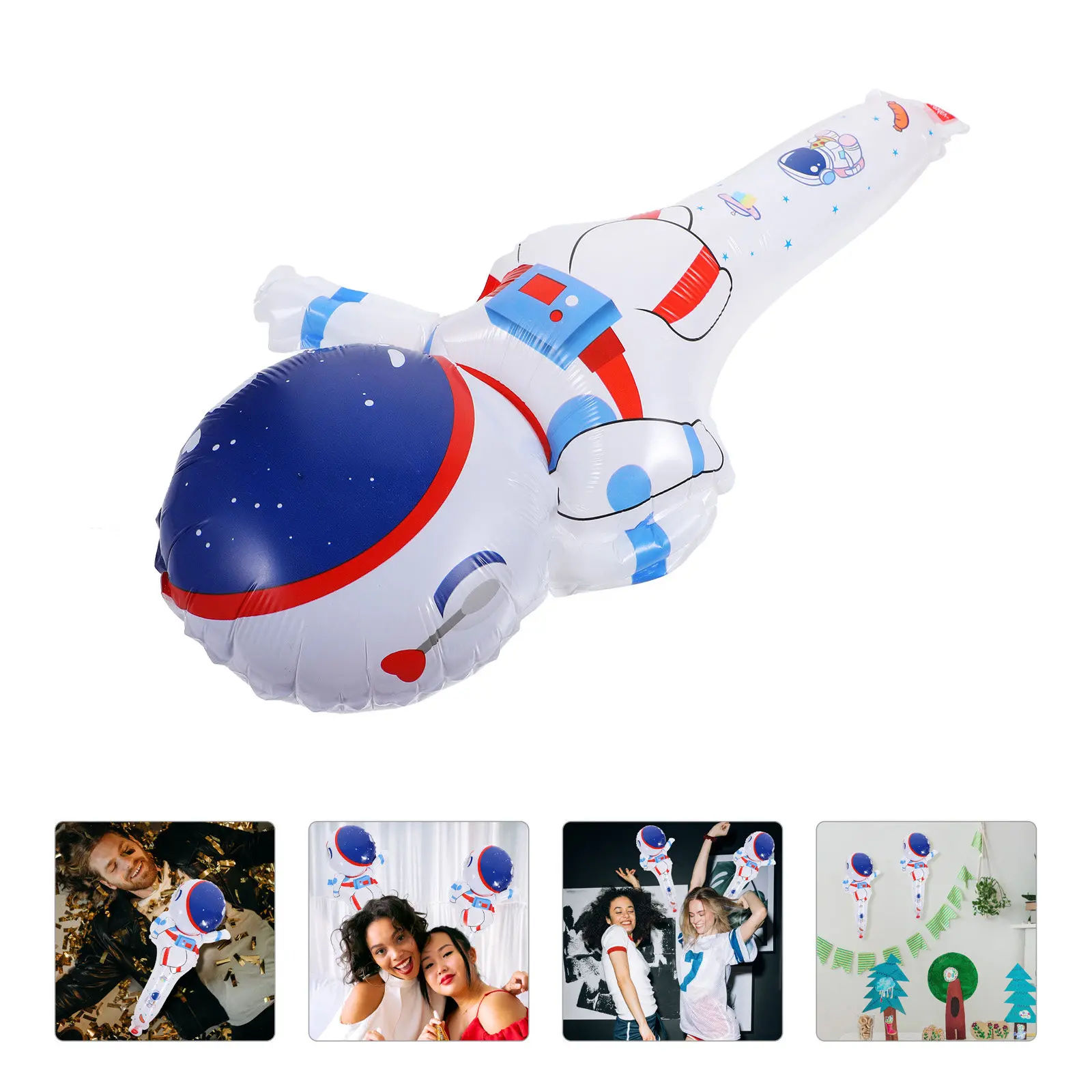 50Pcs Astronaut Inflatable Aluminum Foil Balloons Handheld Party Decorations Birthday Supplies Creative Cartoon Balloon Ornament
50Pcs Astronaut Inflatable Aluminum Foil Balloons Handheld Party Decorations Birthday Supplies Creative Cartoon Balloon Ornament