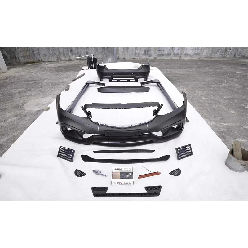 Runde PP Material For 2014-2016 Mercedes-Benz E Class W212 Upgrade WALD Front Bumper Rear Bumper Side Skirt Easy To Install
Runde PP Material For 2014-2016 Mercedes-Benz E Class W212 Upgrade WALD Front Bumper Rear Bumper Side Skirt Easy To Install