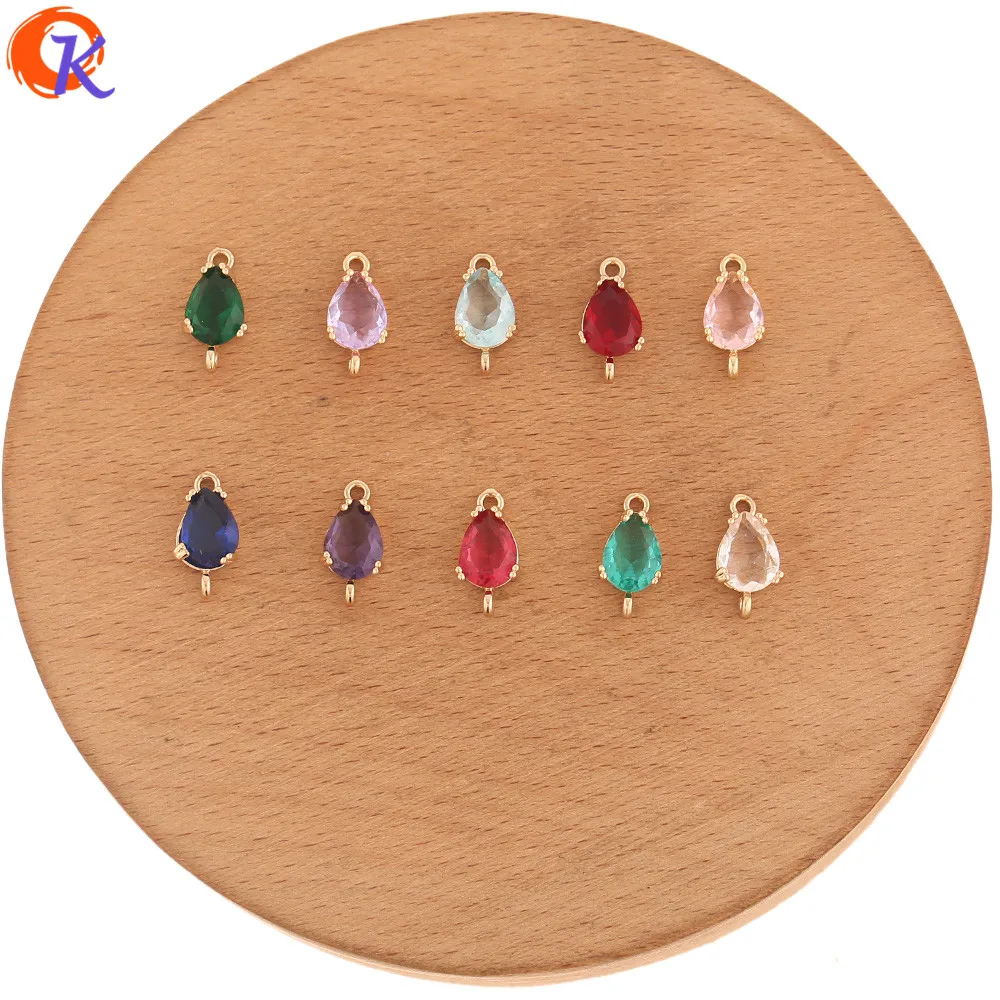 Cordial Design 50Pcs 6*13MM Jewelry Accessories/Crystal Connectors/Drop Shape/Hand Made/Earring Findings/DIY Jewelry Making
Cordial Design 50Pcs 6*13MM Jewelry Accessories/Crystal Connectors/Drop Shape/Hand Made/Earring Findings/DIY Jewelry Making