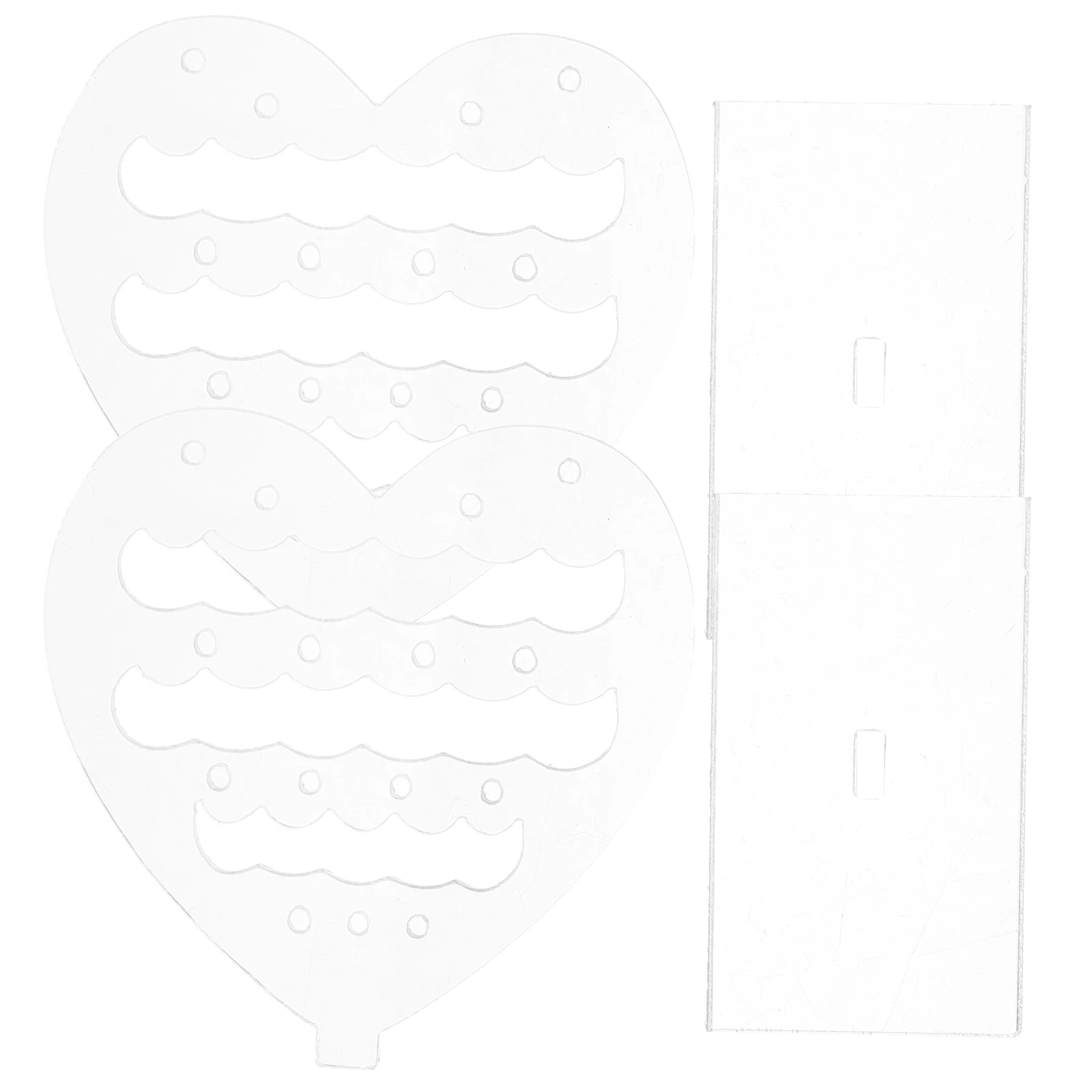 2pcs Transparent Display Stand Heart Shaped Rack Storage Organizer For Desktop Jewelry Stores Clear Plastic Earring Holder Stand 
2pcs Transparent Display Stand Heart Shaped Rack Storage Organizer For Desktop Jewelry Stores Clear Plastic Earring Holder Stand