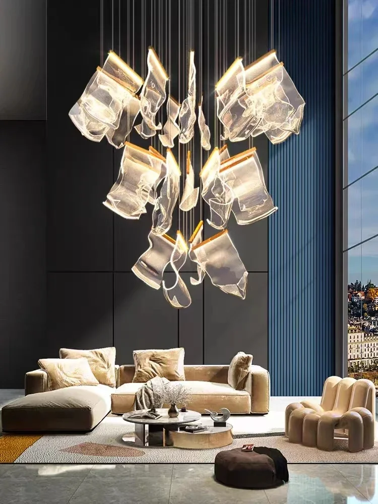 2026 New Modern LED Fashionable Living Room Ceiling chandelier Duplex Staircase Restaurant Attic Home Decoration Light Fixture
2026 New Modern LED Fashionable Living Room Ceiling chandelier Duplex Staircase Restaurant Attic Home Decoration Light Fixture