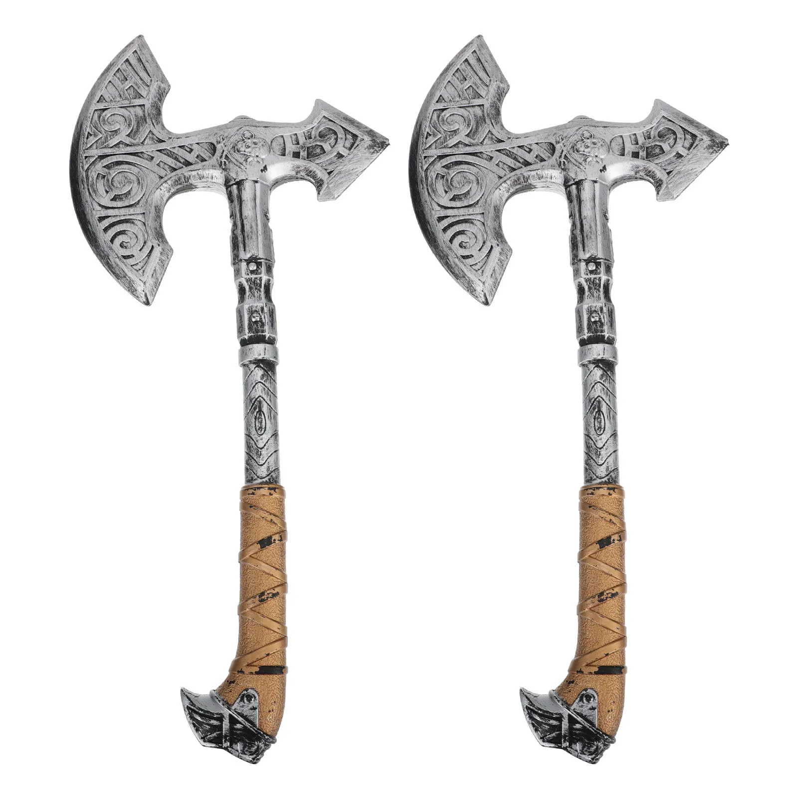 2pcs Decor Halloween Costume Plastic Toy Costume Party Accessories Viking Axe Cosplay Haunted House Scary Props
2pcs Decor Halloween Costume Plastic Toy Costume Party Accessories Viking Axe Cosplay Haunted House Scary Props