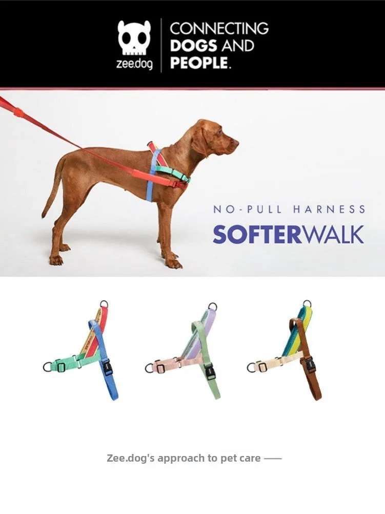 ZeeDog Soft Chest Strap Dog Leash 20 Anti-Explosion Front Buckle for Medium to Large Dogs like Golden Retriever Border Collie
ZeeDog Soft Chest Strap Dog Leash 20 Anti-Explosion Front Buckle for Medium to Large Dogs like Golden Retriever Border Collie