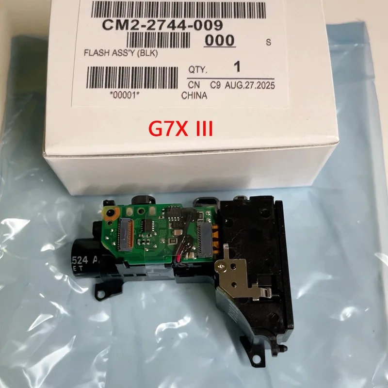 New pop-up flash charge assy repair parts for Canon powershot G7X mark III G7XIII G7X3 digital camera
New pop-up flash charge assy repair parts for Canon powershot G7X mark III G7XIII G7X3 digital camera