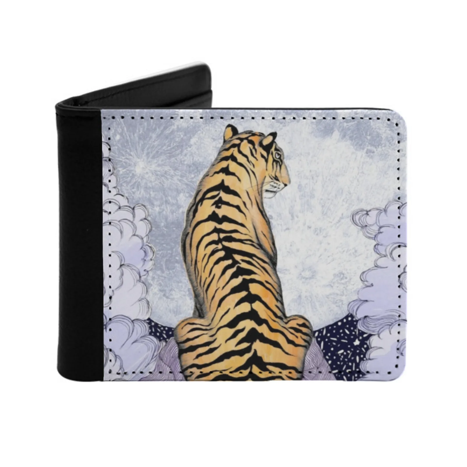 Tiger Moon Color Version Мужской кошелек из искусственной кожи Многофункциональный кошелек для кредитных карт Tiger Cat Wildcat в полоску Magic Moon
Tiger Moon Color Version Мужской кошелек из искусственной кожи Многофункциональный кошелек для кредитных карт Tiger Cat Wildcat в полоску Magic Moon