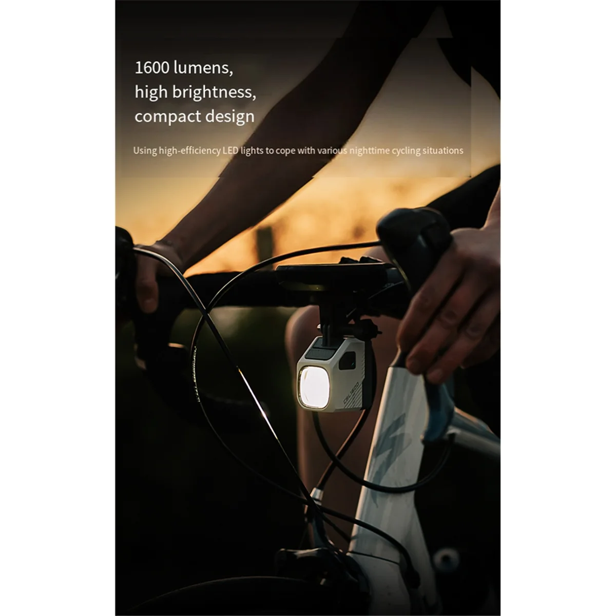 Велосипедные фары 2525+ CBL 1600 с дальним светом, перезаряжаемая велосипедная фара USB-C, водонепроницаемый передний фонарь для велосипеда IPX 6
Велосипедные фары 2525+ CBL 1600 с дальним светом, перезаряжаемая велосипедная фара USB-C, водонепроницаемый передний фонарь для велосипеда IPX 6