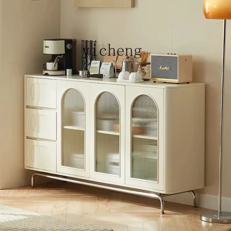ZC French cream style dining side cabinet against the wall household multi-functional storage cabinet
ZC French cream style dining side cabinet against the wall household multi-functional storage cabinet