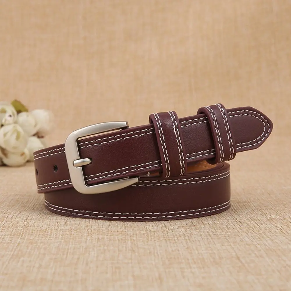 Adjustable Korean Style Women's Belt Square Buckle All Match Leather Belt Vintage Trouser Decoration Pin Buckle Belt Daily
Adjustable Korean Style Women's Belt Square Buckle All Match Leather Belt Vintage Trouser Decoration Pin Buckle Belt Daily