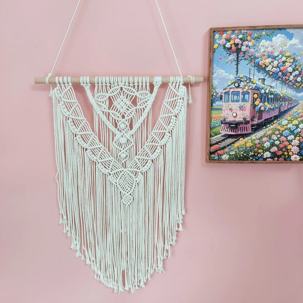 Floral Patterns Wall Tapestry Versatile Colours Macrame Wall Hanging Decorations Large Long Textured Hand Woven Tapestries Decor
Floral Patterns Wall Tapestry Versatile Colours Macrame Wall Hanging Decorations Large Long Textured Hand Woven Tapestries Decor