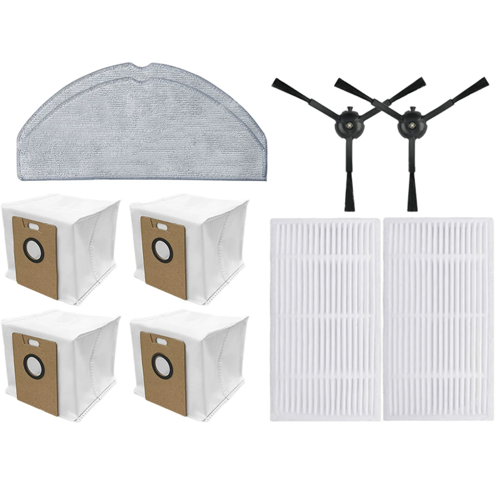 Main Side Brush Filter Dust Bag Mop Cloth Kit For Tapo RV30 Max RV30 Max Plus RV20 Max RV20 Max Plus Sweeper Cleaner Accessories
Main Side Brush Filter Dust Bag Mop Cloth Kit For Tapo RV30 Max RV30 Max Plus RV20 Max RV20 Max Plus Sweeper Cleaner Accessories